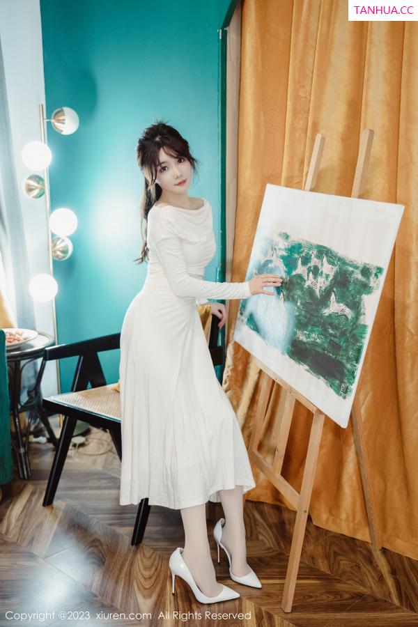 婠婠么  [XiuRen]高清写真图 2023.01.29 No.6182 婠婠么 丝袜美腿第6张图片